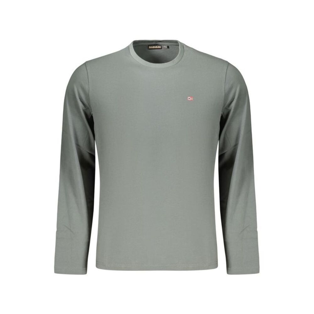 Napapijri Green Cotton Men's Men's T-Shirt
